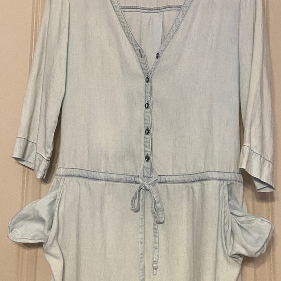 ✨michael Stars Sz-S Light Blue Denim Dress, Airy & Comfortable Cool- GentlyUsed✨ - Picture 7 of 16